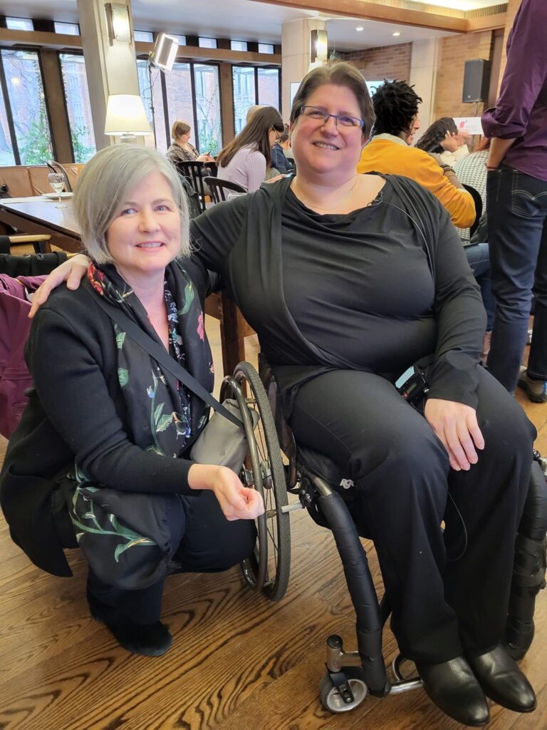 Avec ma superviseuse Stephanie Martin / With my supervisor Stephanie Martin