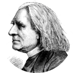 Portrait of Franz Liszt