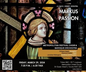 Bach: Markus Passion, BWV 247